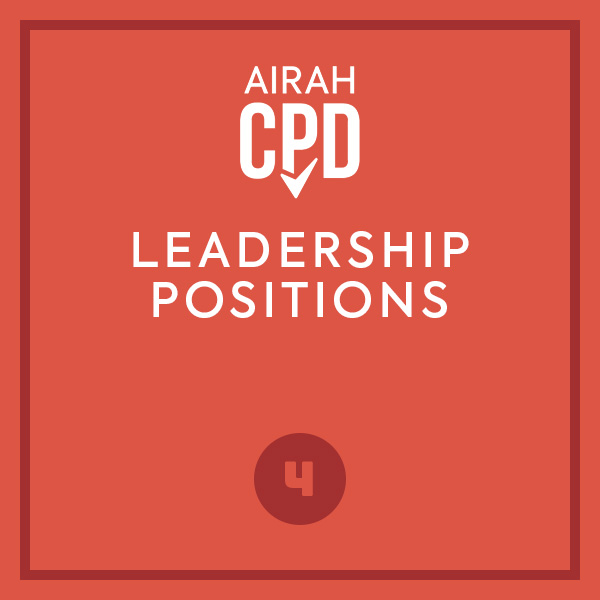 AIRAH CPD Leadership positions