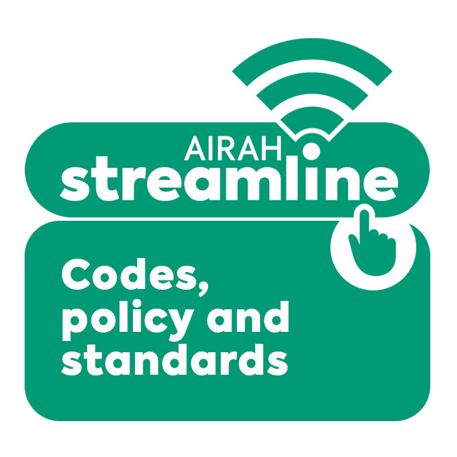 AIRAH Streamline – Codes, Policy, and Standards
