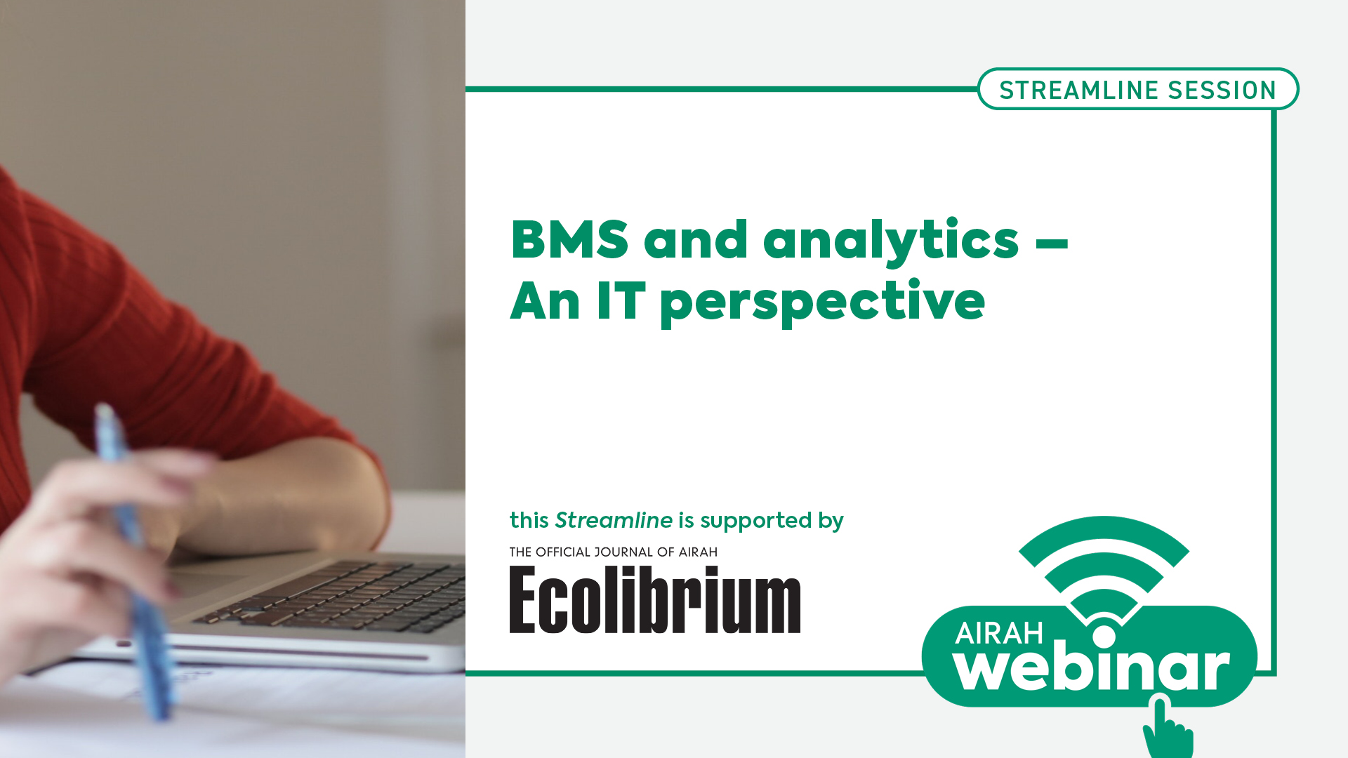 AIRAH Streamline – BMS and analytics