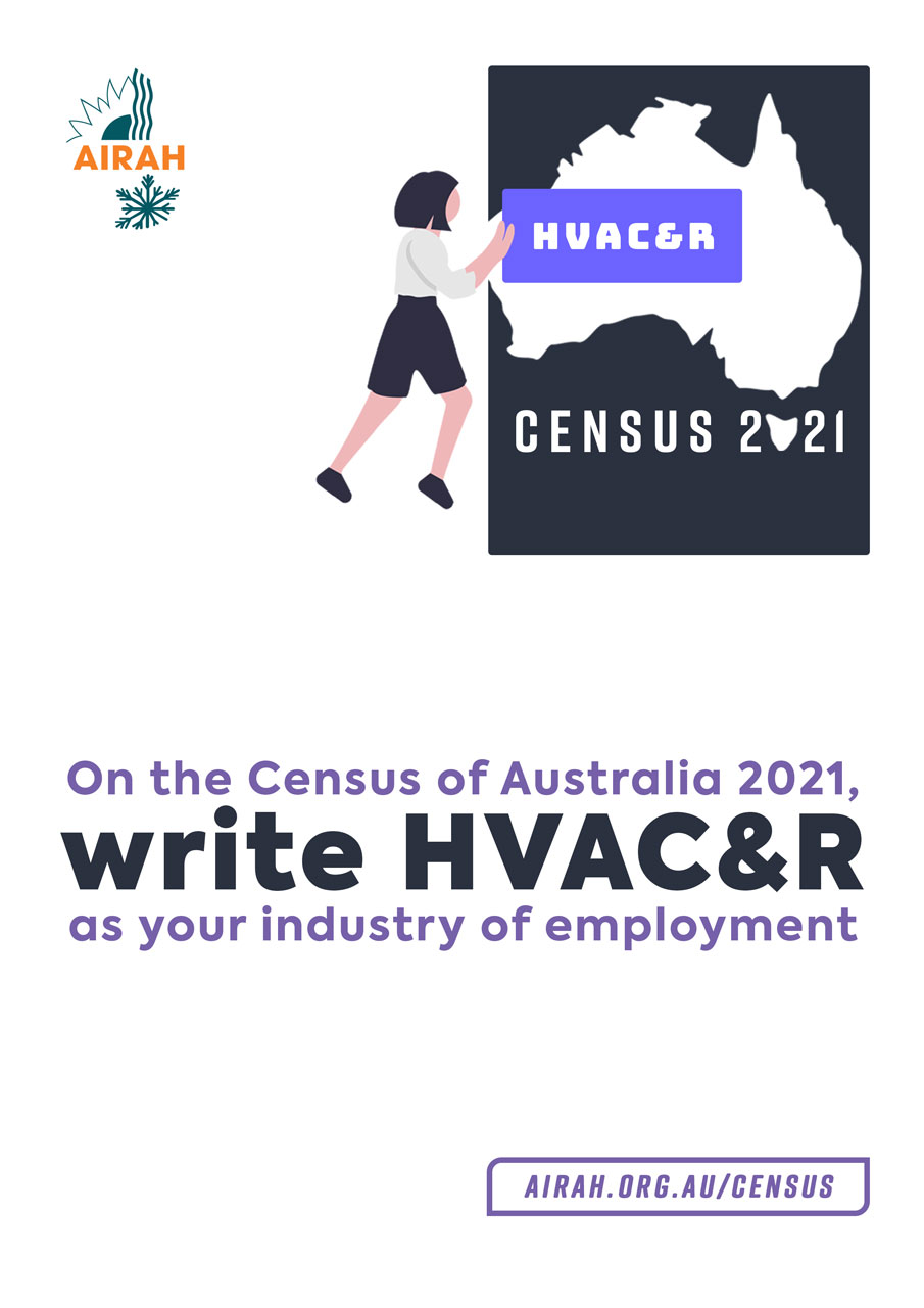 AIRAH Census 2021 – Poster