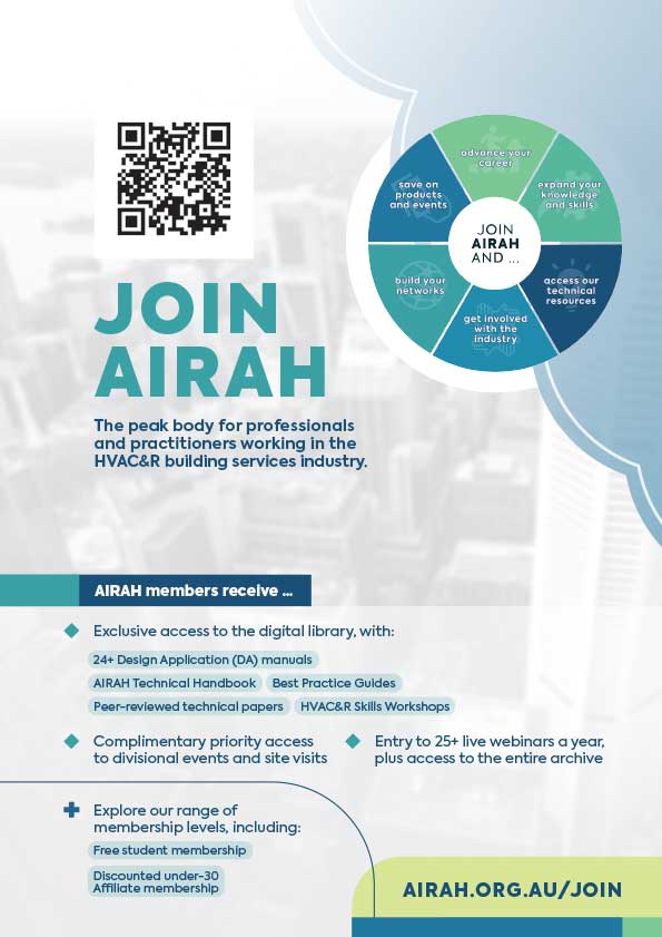 Become an AIRAH member