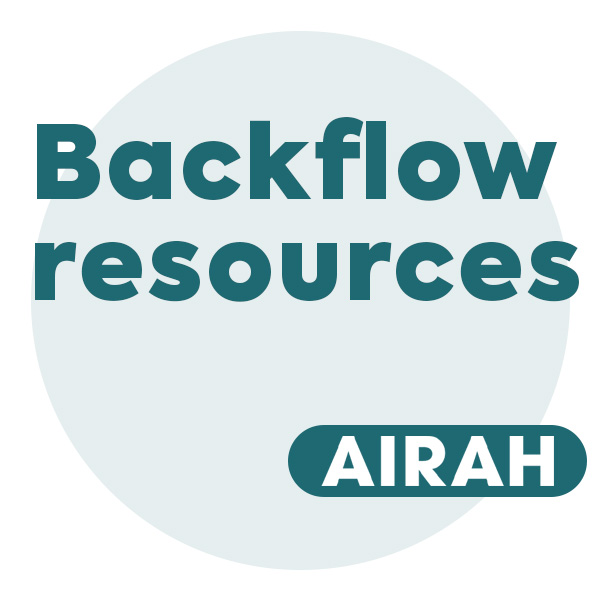 AIRAH backflow resources