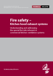Fire safety – Kitchen hood exhaust systems