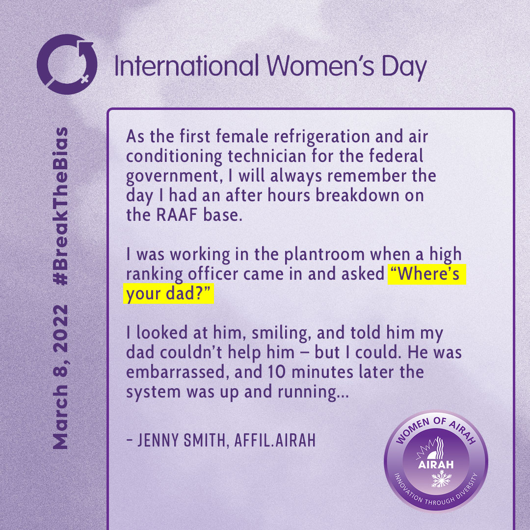 International Women's Day – Jenny Smith