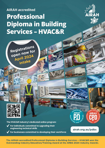 Professional Diploma in Building Services – HVAC&R brochure