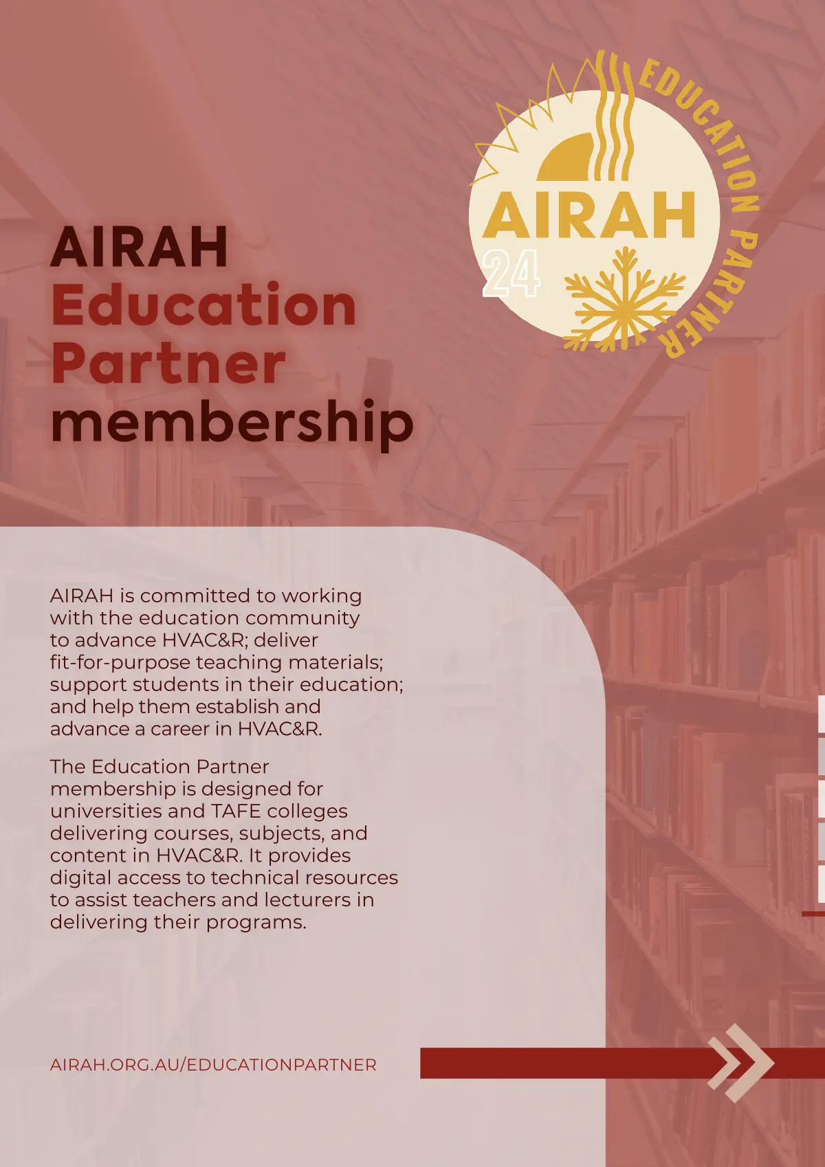 AIRAH Education Partner brochure