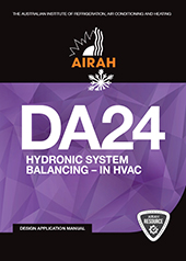 DA24 Hydronic System Balancing - in HVAC